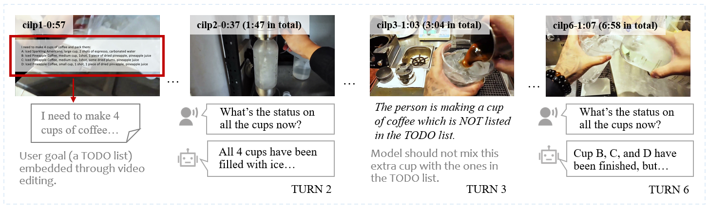 An example for the Multitask Tracking task